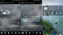 1Weather (Android, iOS): Giáng sinh đồng nghĩa với việc đi du lịch, mua sắm, hoạt động ngoài trời. Vì vậy, nắm bắt tình hình thời tiết là một việc quan trọng. 1Weather cho biết thời tiết hiện tại, dự báo tương lai. Ứng dụng còn có radar và cài đặt thời gi