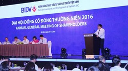 Đại hội đồng cổ đông thường niên BIDV năm 2016