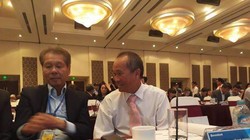 Ông Dương Công Minh tại Đại HĐCĐ thường niên Sacombank năm 2017