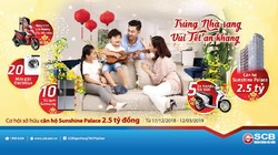 SCB triển khai quay số đợt 2 chương trình “Trúng nhà sang - vui tết an khang“