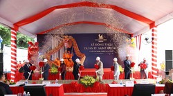 Nghi lễ động thổ dự án D’. Saint Raffles