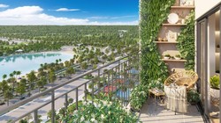 Thiết kế ban công phủ xanh “Balcony Garden”
