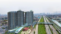 Metro Star có cầu bộ hành kết nối trực tiếp với ga Metro số 10