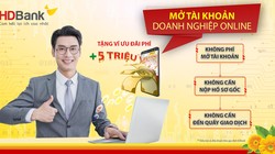 Mở tài khoản doanh nghiệp online với nhiều ưu đãi từ HDBank
