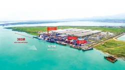 Cảng Chu Lai đã hoàn thiện hồ sơ thủ tục để xây dựng bến cảng mới đón tàu 5 vạn tấn