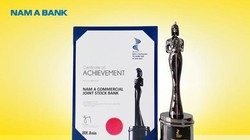 Đây là năm thứ hai liên tiếp Nam A Bank nhận giải thưởng uy tín này.