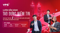 VPS tiếp tục đạt top 1 thị phần môi giới chứng khoán