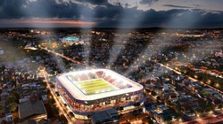 Tổ hợp sân Hàng Đẫy 250 triệu USD trong tương lai. Ảnh HNFC