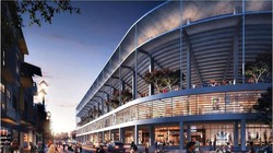 Tổ hợp sân vận động Hàng Đẫy trong tương lai. Ảnh HNFC.