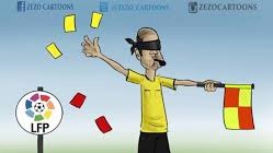 Ngay cả La Liga thì trọng tài vẫn là đề tài nóng. Ảnh ZeZo