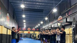 An Minh võ đường là địa chỉ giao lưu của nhiều bạn trẻ Hà Nội ưa thích bộ môn tán thủ. Ảnh AM