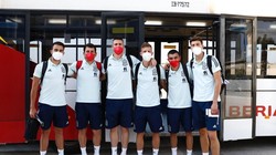 Dàn sao Olympic Tây Ban Nha đến Nhật Bản. Ảnh CNN.