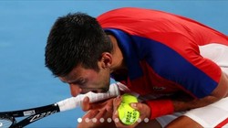 Novak Djokovic trắng tay tại Olympic 2020. Ảnh AP