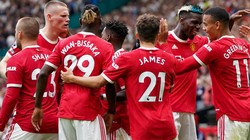MU vùi dập Leeds 5-1 tại Old Trafford trong trận đấu mở màn Premier League.. Ảnh Sky Sport.