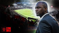 Patrick Vieira chỉ có đúng 6 tuần chuẩn bị cho đội bóng mà HLV Hodgson để lại sau 4 mùa giải nắm quyền. Ảnh CNN.
