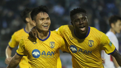 Xuân Mạnh đã thi đấu đầy ấn tượng. Ảnh SL