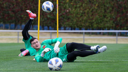 Văn Lâm đã trở lại. Ảnh VFF.