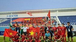 Sau VCK U23 châu Á 2022 có nhiều cầu thủ U23 Việt Nam xứng đáng được tạo cơ hội thử sức tại đội tuyển quốc gia. Ảnh VFF.
