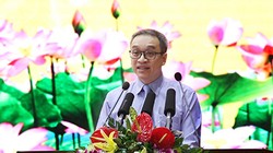 Thứ trưởng Bộ TT&TT Phan Tâm phát biểu tại Hội nghị