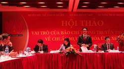 Phó Thủ tướng Vũ Đức Đam phát biểu chỉ đạo tại Hội thảo.