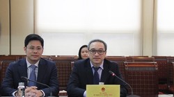 Thứ trưởng Phan Tâm phát biểu tại buổi tiếp