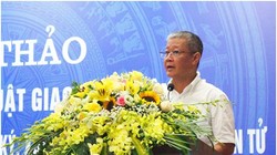 Thứ trưởng Bộ TT&TT Nguyễn Thành Hưng phát biểu tại Hội nghị. Ảnh MIC