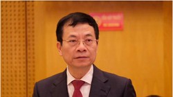 Bộ trưởng Nguyễn Mạnh Hùng phát biểu tại Hội nghị. Ảnh Mic