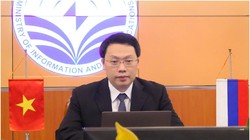 Thứ trưởng Nguyễn Huy Dũng phát biểu tại Diễn đàn. Ảnh Mic.