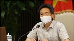 Phó Thủ tướng Vũ Đức Đam chủ trì buổi làm việc. Ảnh Mic