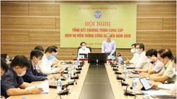 Thứ trưởng Phan Tâm phát biểu tại Hội nghị. Ảnh Mic