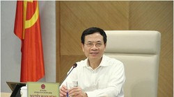 Bộ trưởng Bộ TT&TT Nguyễn Mạnh Hùng. Ảnh Mic