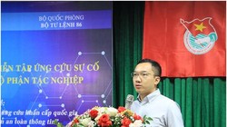 Ông Hoàng Minh Tiến phát biểu tại Hội nghị. Ảnh Mic