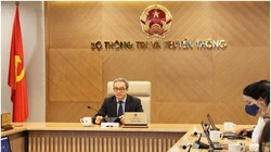 Thứ trưởng Phan Tâm phát biểu tại buổi tiếp. Ảnh Mic