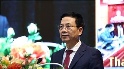 Bộ trưởng Nguyễn Mạnh Hùng phát biểu tại Hội nghị. Ảnh Mic