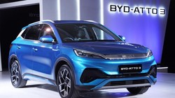 Mẫu xe BYD-ATT03 ra mắt ở thị trường Ấn Độ. Ảnh: BYD/Forbes