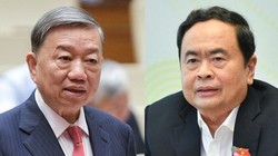 Đại tướng Tô Lâm và ông Trần Thanh Mẫn.