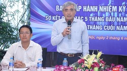 Ông Vũ Kiêm Văn, Tổng Thư ký, Phó Chủ tịch VDCA báo cáo tổng kết hoạt động 6 tháng đầu năm