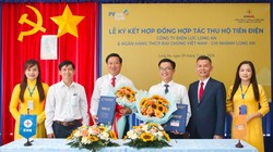 PVcomBank và Công ty Điện lực Long An ký kết hợp đồng thu hộ tiền điện