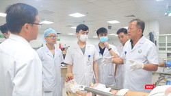 Bệnh viện Việt Đức hội chẩn trực tuyến cấp cứu các nạn nhân do bão lũ ở Lào Cai, Yên Bái