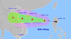 Bão số 5 – Kajiki dự báo giật cấp 15, đổ bộ đất liền dịp chuẩn bị Đại lễ Quốc khánh 2/9