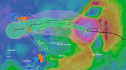 Siêu bão Ragasa sẽ gây mưa lớn đến 400 mm