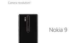 Hình ảnh bộ ba camera trên Nokia 9 (Ảnh: Phone Area)