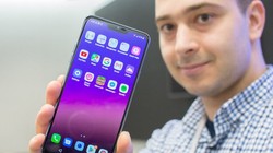 Vẻ ngoài tinh tế đầy sang trọng của chiếc LG G7 ThinQ (Ảnh: Phonearena)