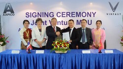 VINFAST sẽ nội địa hóa gần như toàn bộ việc dập và hàn các chi tiết thân vỏ xe, đặt nền tảng cho việc tăng tỷ lệ nội địa hóa, từng bước nâng cao hàm lượng Việt trong sản phẩm.