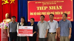 Toyota ủng hộ đồng bào bị mưa lũ tại Lai Châu.