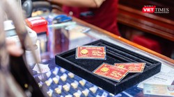 Giá vàng miếng trong nước tăng so với sáng 11/3 khoảng 400.000 đồng/lượng. Ảnh: Pinterst.