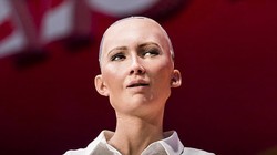 Người máy Sophia đã tuyên bố sẽ lấy chồng và sinh con. (Ảnh: Getty Image)