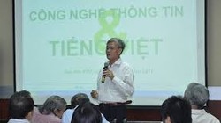 Một hội thảo về CNTT và tiếng Việt. Ảnh: PC World Vietnam