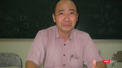 PGS TS Tống Đình Quỳ - Chủ tịch Hội Ứng dụng Toán học Việt Nam. (Ảnh: Đ.H)