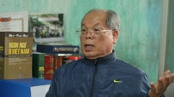 PGS TS Bùi Hiền - tác giả của những nghiên cứu cải tiến chữ quốc ngữ gây nhiều tranh cãi năm 2017 (ảnh: Dân Việt)